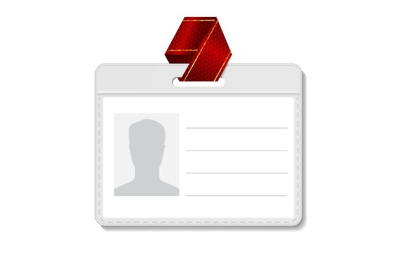 Download Identification Badge Vector. Id Card - Premium Resources