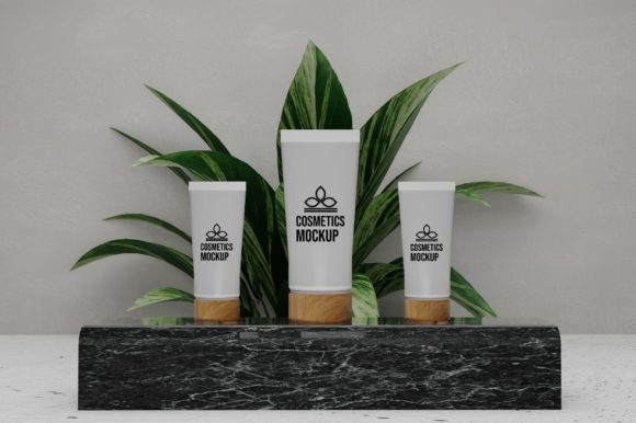 Download Cosmetic Branding Cream Tube Mockup - Cosmetic branding Collection